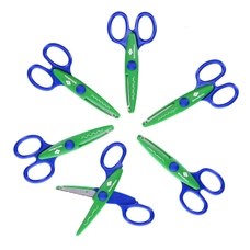 Crazy Cut Scissors - Pack of 6